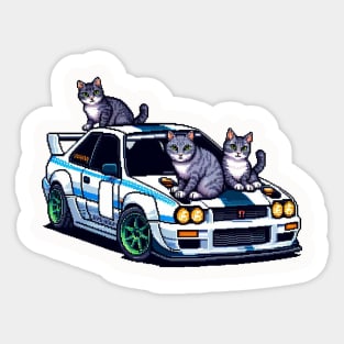 BMW M3 Cats Sticker